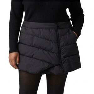 New Iceburg Outerwear Oslo Skirt Black Mini Insulated Puffer Winter X-Large/18